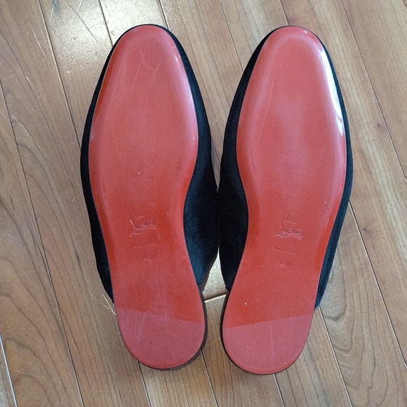 CHRISTIAN LOUBOUTIN Coolito Slippers In Suede - Picture 5 of 6